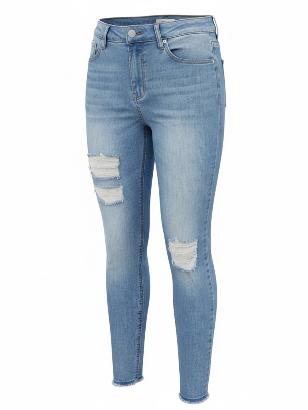 Refuge Light Blue Distressed Jeans